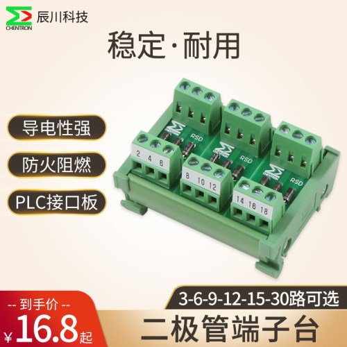 导电性强防火阻燃PLC接口板