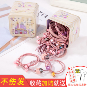 儿童皮筋不伤发女童头绳韩国宝宝发饰发圈扎头发橡皮筋小女孩头饰