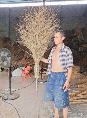 户外环卫庭院物业清洁手工竹扫把