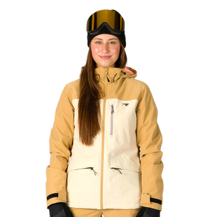 原单25 户外专业双板滑雪夹克女单板防水抗寒保暖登山服20K 26季