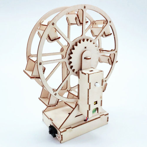 diy摩天轮模型教育科技小制作