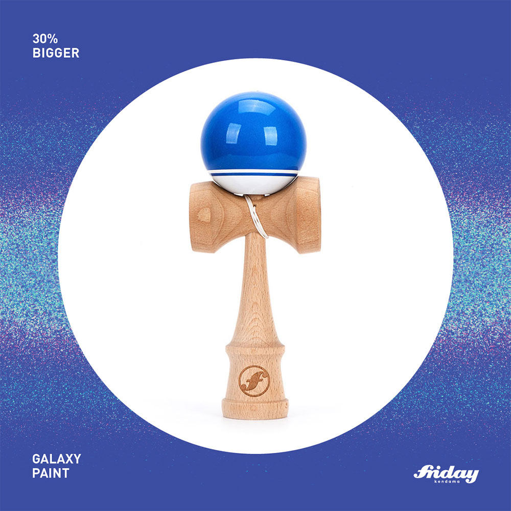 FRIDAY 珍宝系列 加大号 星河蓝 炫光漆 剑玉 剑球 kendama