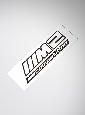 适用于BMW M competition decal sticker性能车竞赛标车贴纸