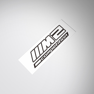 适用于BMW M competition decal sticker性能车竞赛标车贴纸