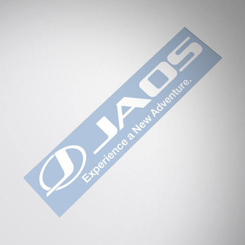 适用于JAOS护杠竞技杠改装前后玻璃车贴纸车贴花JAOS sticker