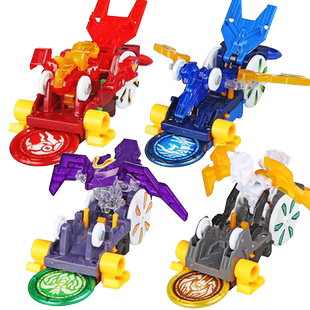 爆裂飞车玩具正版4暴力暴烈3御星神炼狱合体空翻变形吸3晶片男孩