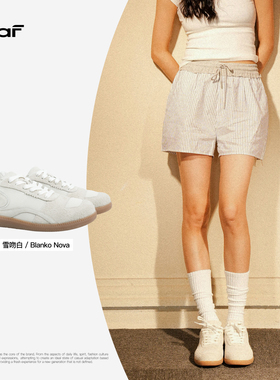 「雪吻白」DEAF德训鞋潮流小白鞋休闲透气运动男女同款板鞋运动