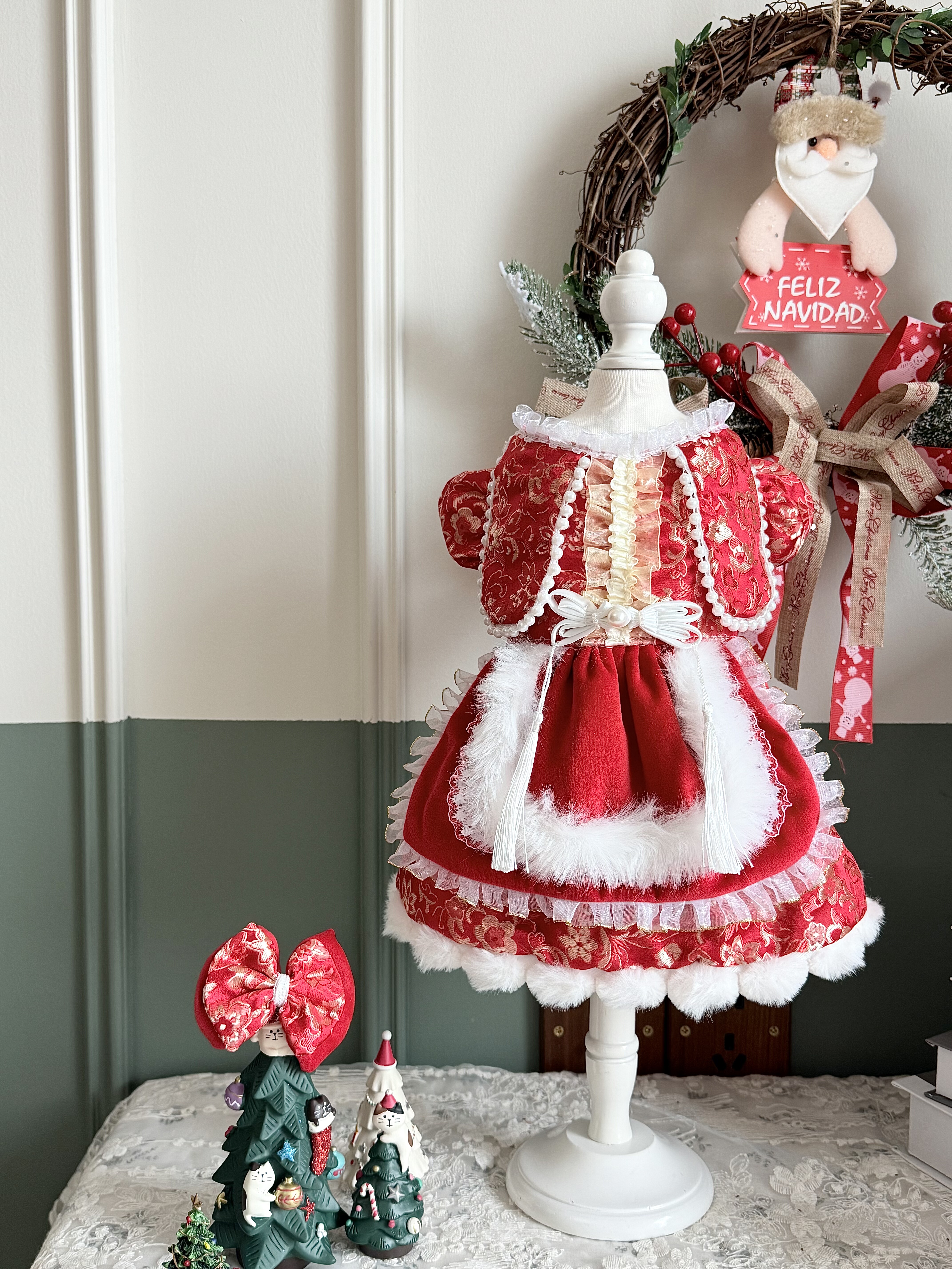 AW宠物服装放掉毛猫咪狗狗公主裙