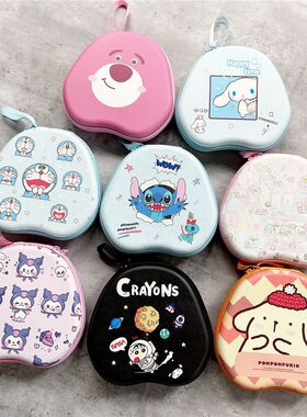 适用于iKF King Pro头戴式耳机包卡通EVA保护盒电源线收纳包