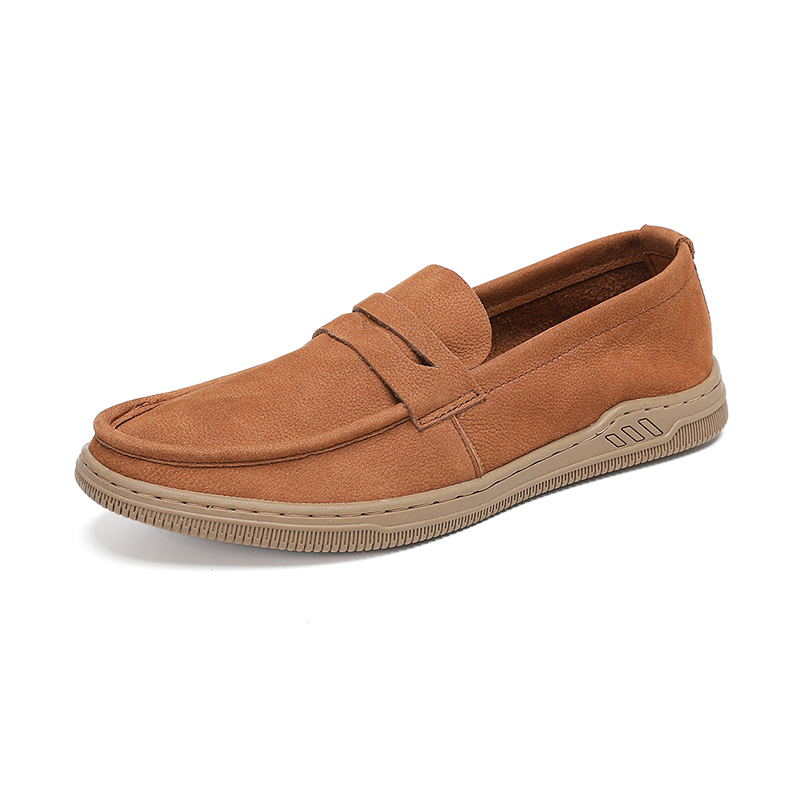 一脚蹬乐福鞋男士软底豆豆鞋