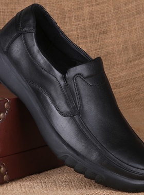 Christopher nemeth男士休闲皮鞋男款秋季真皮软底透气男鞋