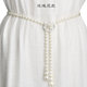 女细装 时尚 珍珠腰链韩版 饰腰带连衣裙百搭学生腰带配裙子休闲配饰