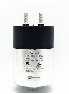 270uF 1100VDC C3B 厦门法拉C3B1M277J212780 新能源直流薄膜电容