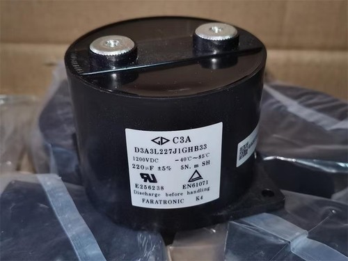厦门法拉 D3A3L227J1GHB33 C3A 220UF 1200VDC 高压滤波薄膜电容
