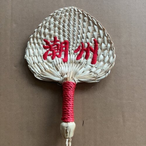 手工编制刺绣款迷你小扇子潮州款可定制