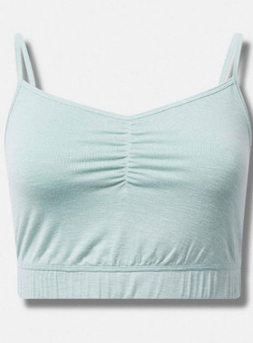 TORRID欧美专业大码修身短款性感针织内搭吊带背心