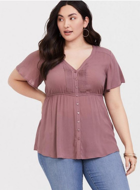 TORRID大码上衣女装180斤200斤大货船样海运2025新款组合