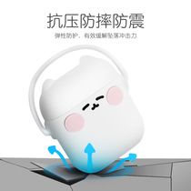 Aike family Apple Bluetooth headset liquid silicone cartoon cover I and II for airpods2
