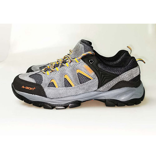 劳保鞋灰色防护鞋安邦橡胶大底