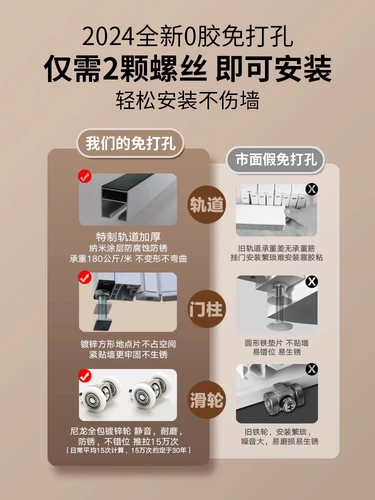 Кухня ПВХ складная дверь Бесплатная перегородка перегородка не является вращающимся на балконе невидимой простая временная газовая туалетная раздвижная дверь
