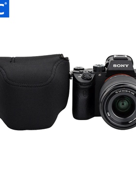 JJC 适用于索尼A7M5 A7M4 A7II A7R5 A7S2 A7M2 A7III A7M3 A7RM3 A7RM4 A1相机内胆包保护套收纳