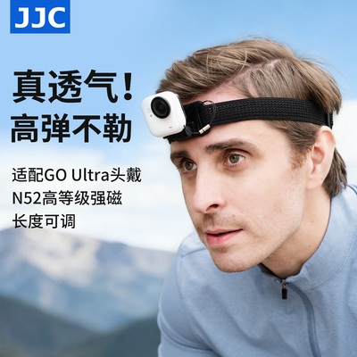 JJC适用GoUltra磁吸头戴支架