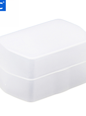 JJC 适用佳能580EX/II 永诺YN-560II/III/IV 565EX 568EX闪光灯肥皂盒柔光罩