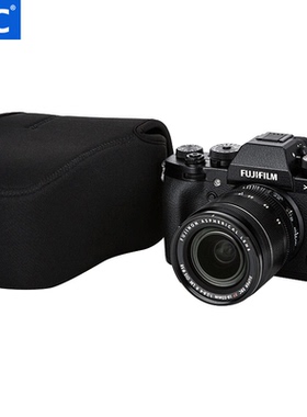 JJC 适用于富士XT3相机内胆包XT5 XT4+18-55mm镜头收纳保护套 X-T2 X-T3 X-T4