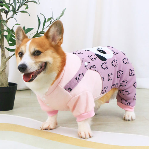 宠物狗狗衣服四脚秋冬2024新款可爱柯基柴犬冬季冬天小型犬中型犬