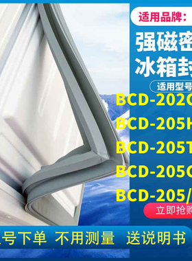 适用容声BCD-202GS 205HK 205TG 205GT 205/HC冰箱密封条门封条胶