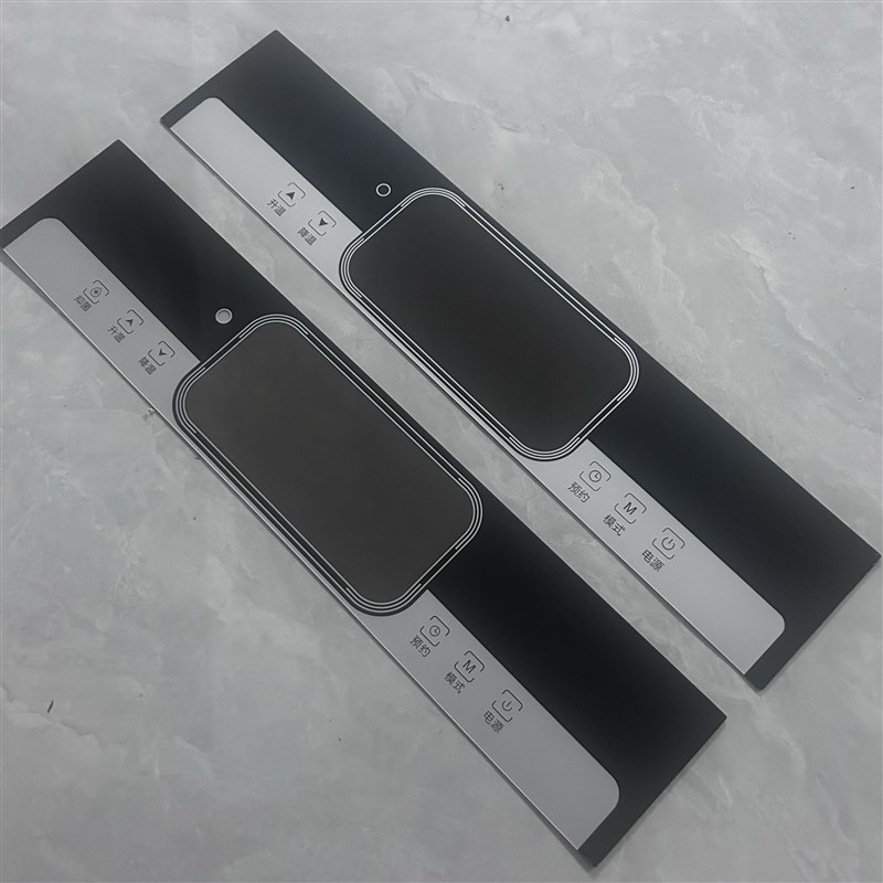 电热水器显示器EN-A15-60的黑面贴长56.2宽11.2厘米五或六按键