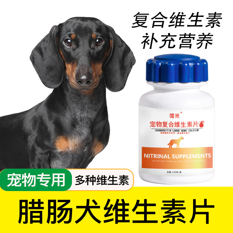 腊肠犬专用复合维生素片微量元素成幼犬维生素B幼犬营养品保健,宠物/宠物食品及用品,猫狗通用营养膏,淘宝优惠券,粉丝福利购,淘宝优惠卷