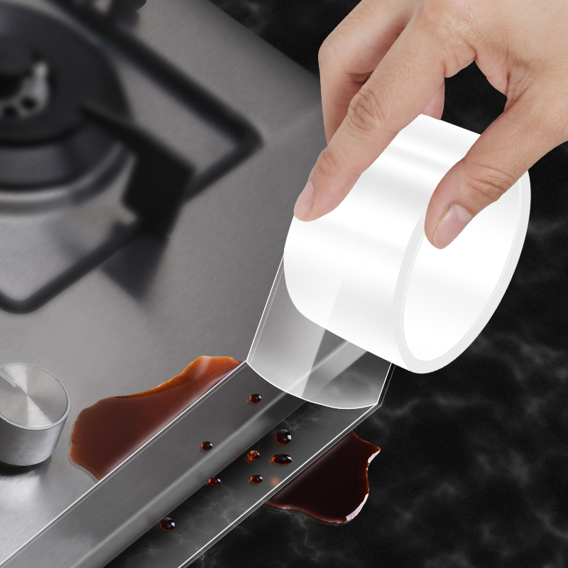 日本SP SAUCE厨房水槽美缝贴防油防霉防潮卫生间马桶水池防水贴