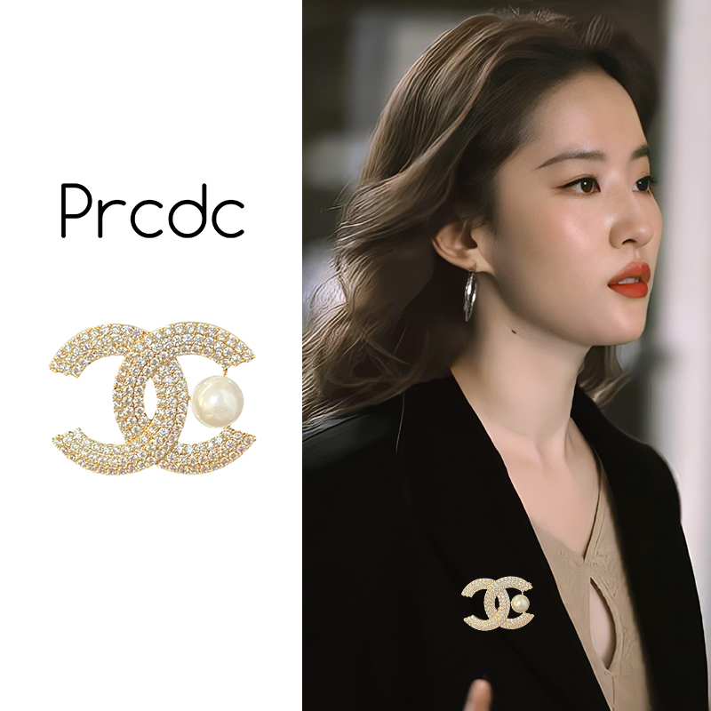 金色胸针轻奢高级感高档