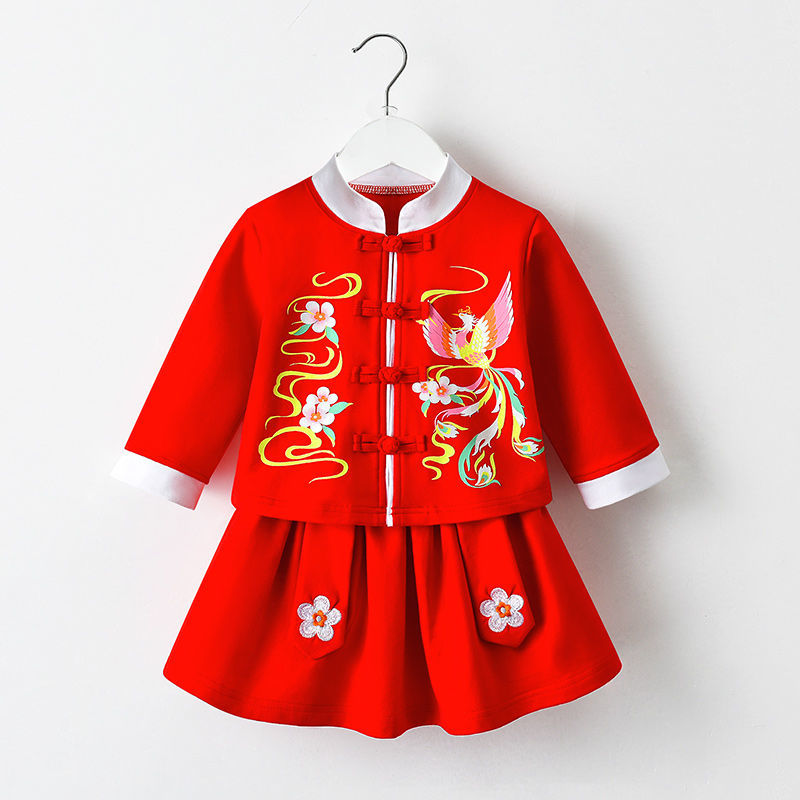 女童礼服娃拉咔啦婴儿夏季