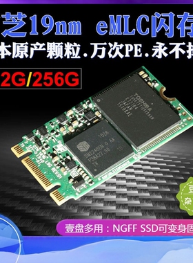 东芝 eMLC SLC 闪存 512G 256G M.2  2242固态硬盘 2246en SSD