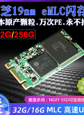 东芝 eMLC SLC 闪存 512G 256G M.2  2242固态硬盘 2246en SSD