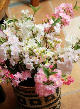 创意仿真花艺摆件家居客厅玄关