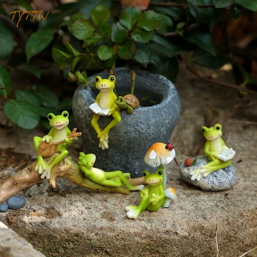 创意可爱个性小青蛙刺猬动物摆设