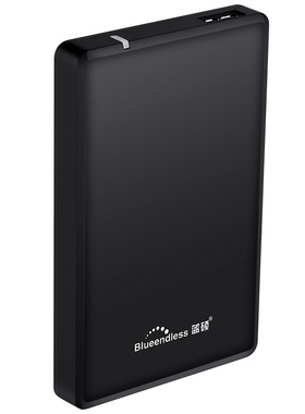 蓝硕1T移动硬盘USB3.0 电视电脑高速500G移动盘外接加密2TB大容量