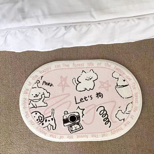 地垫进门入户厅卫生间吸水卧室家用防滑脚垫仿羊绒加厚厕所门口垫