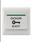 门禁开关面板出门按钮86型明装 不锈钢自复位常开常闭开门按钮 暗装