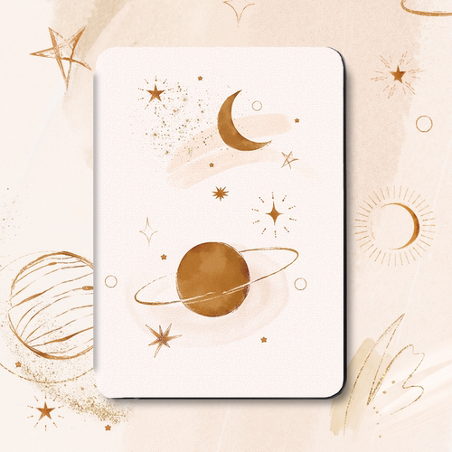 星空抽象风原创好物kindle保护套