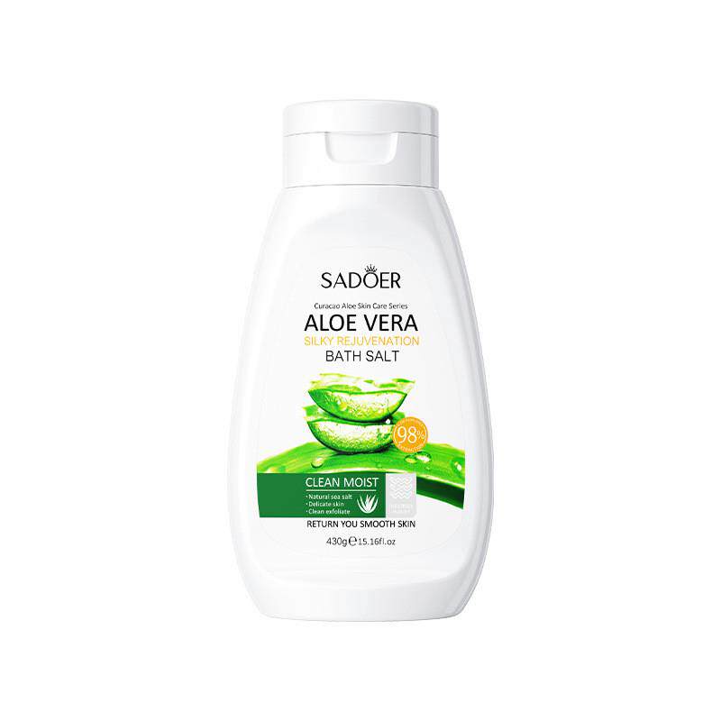 Aloe Vera Nourishing Bath Salt Body Scrub Bath芦荟沐浴盐