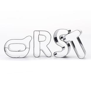 26 pcs Stainless steel Alphabet letter cookie cutters fondan