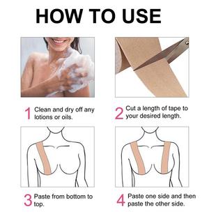 Boob Tape Bra Adhesive Invisible Nipple Cover breast lift贴