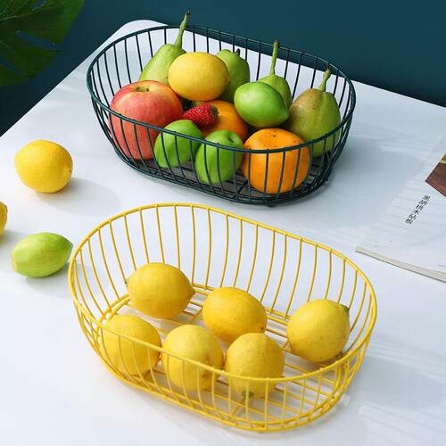 iron fruit basket creative table snacks candy storage dishes