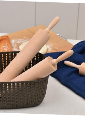 Rolling Pin Wooden Handle Pastry Dough Roller Baking Tool