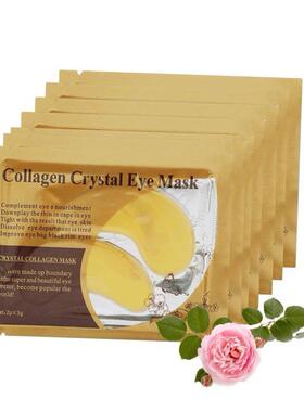 20Pcs=10Pairs Gold Collagen Crystal Eye Mask skincare Eye
