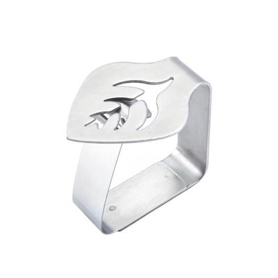 4p&ccedil;s clips stainless steel tablecloth decorative shee
